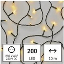 EMOS Lighting D4GW03 LED vianočná reťaz 10 m vnútorná teplá biela