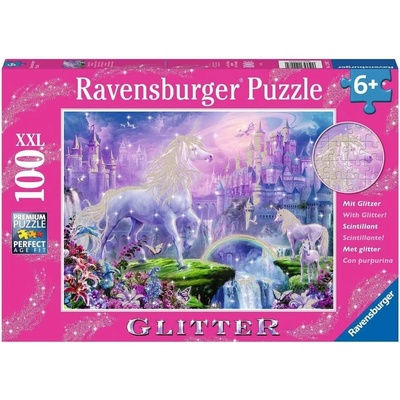 Ravensburger Třpytivé Království jednorožců XXL 100 dílků