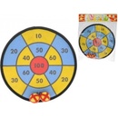 Terč na suchý zip 29cm +2ks míčky v sáčku