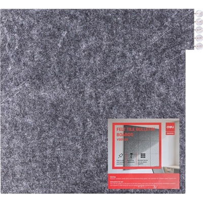 Deli 30 x 30cm EV351-DG, tmavě šedá