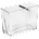 Primanova PN-Поставка за четки за зъби 6x12xh9cm BIGA ПРОЗРАЧНА (M-SA11-25)/(SA11-16) (0137278)