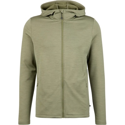 Heber Peak Мъжко вълнено яке Heber Peak Merino210 EvergreenHe. Zip Hoody Zip-up hoodie - Lucky Green - размер 3XL (005-6744-0416)