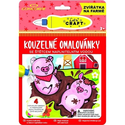 Kouzelné omalovánky Concorde Zvířátka na farmě
