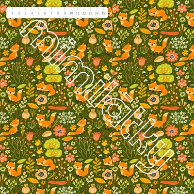 Potahová látka lištičky v lese by MIMI – Hledejceny.cz