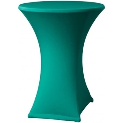 DENA Elastický poťah ONYX PRO na koktejlové stoly 80-85cm 210 g/m² Tmavo zelená