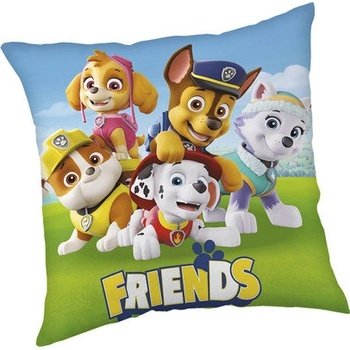 Jerry Fabrics Vankúš Paw Patrol Friends Polyester 40x40