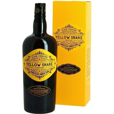 Yellow Snake Jamaican Amber Rum 40% 0,7l (karton)