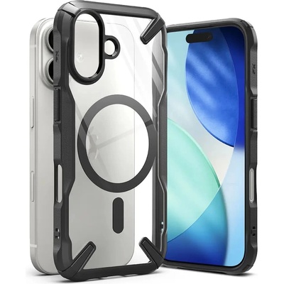 Ringke Fusion X Magnetic MagSafe калъф за iPhone 17 - черен (8800328811614)