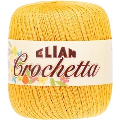 VSV Háčkovací příze Crochetta 3216 - žlutá