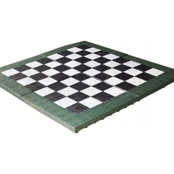Gutta šachovnice maxi gumová dlažba 400 x 400 cm
