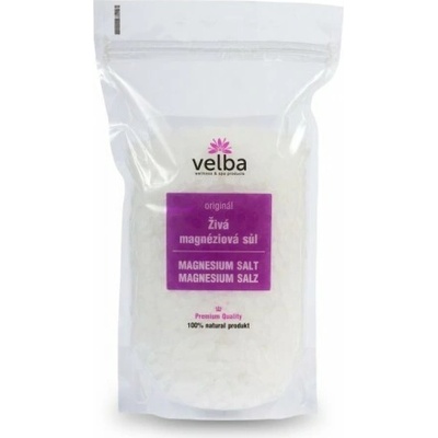 Velba Živá magnéziová soľ epsomská soľ 500 g