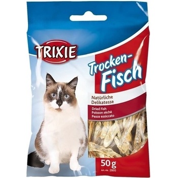 Trixie Rybičky sušené pro kočky 5-6cm 50 g