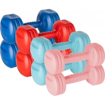 Rebel RBA-2310 Jednoručky 20 kg 2 x 1 kg + 2 x 2 kg + 2 x 3 kg + 2 x 4 kg