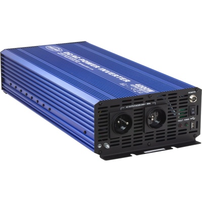 Sinusový měnič napětí z 12/230V + USB, 4000W , STM 35PSW4012 – Hledejceny.cz