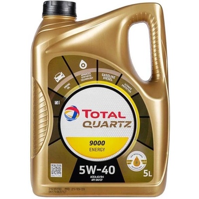 Total Quartz 9000 Energy 5W-40 5 l