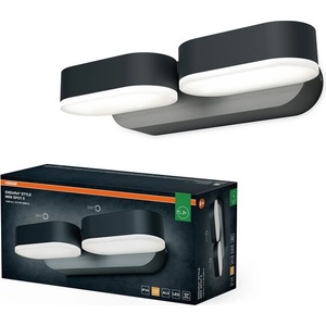 OSRAM Фасаден аплик Osram - Endura Style Mini Spot II, 13.5W, IP44, 3000K, тъмносив (4099854461521)