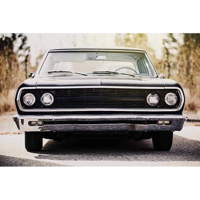 Ceduľa Retro Foto USA Car
