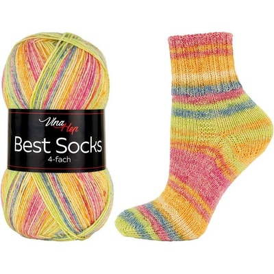 Příze Vlna Hep Best Socks 7343