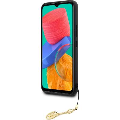 GUESS Гръб Guess за Samsung Galaxy S23 FE, 4G Charms Case, Кафяв (3666339218607)