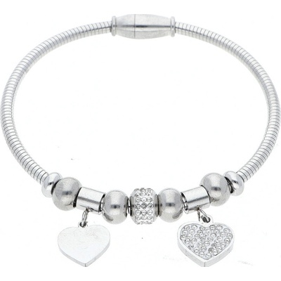 Ewena dámský náramek se srdíčky SL652