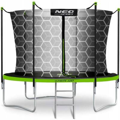 Neo-Sport 252 cm + vnitřní ochranná síť + žebřík