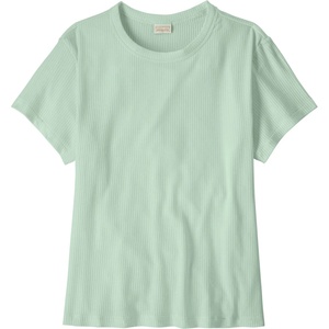 Patagonia Дамска тениска Patagonia Women's Rib Knit Top T-shirt - Thin Ice (916-6172-0313)
