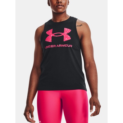 Under Armour Дамски потник Under Armour Live Sportstyle Graphic Tank Under Armour | Cheren | ЖЕНИ | XS