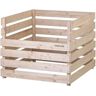 Atmowood dřevěný kompostér otevřený nahoře 100 x 100 x 80 cm