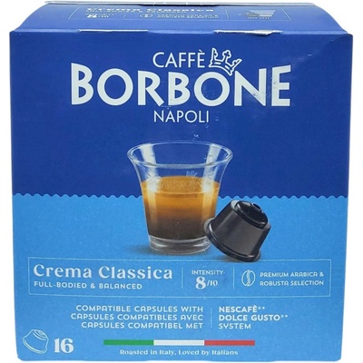 Caffé Borbone Crema Classica kapsle do Dolce Gusto 16 ks
