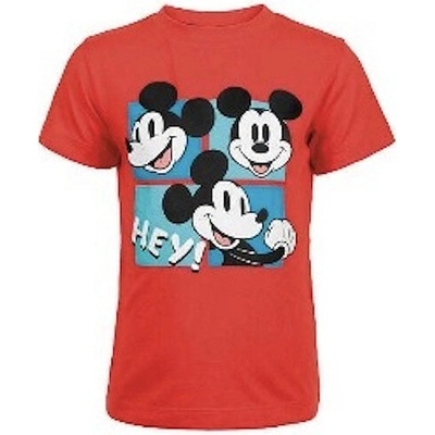 Dětské tričko Mickey Mouse červené