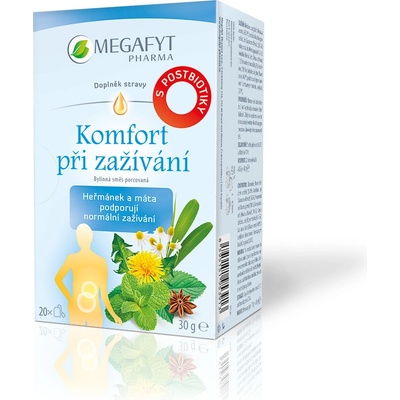 Megafyt Komfort při zažívání 20 x 1,5 g