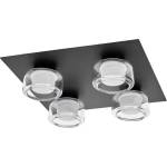 OSRAM Led ЛАМПА orbis flame 4x5.5w clickcct ip44 bk ledvance (4099854447945)
