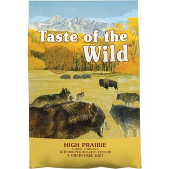 Taste of the Wild - High Prairie Canine с бизонско и еленско 2kg