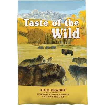 Taste of the Wild - High Prairie Canine с бизонско и еленско 2kg