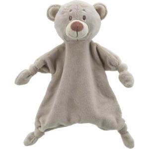The Puppet Company - Бебешка кърпа за гушкане Мече, серия Wilberry ECO Comforters