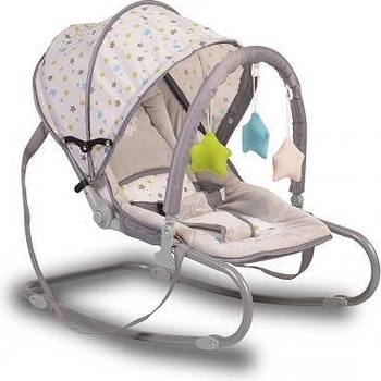 Moni Детски шезлонг Lulu сив (107569)