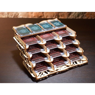 Ugears 3D puzzle Karetní stojánek 77 ks