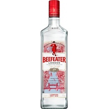 Beefeater London Dry Gin 40% 1 l (holá láhev)