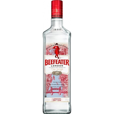 Beefeater London Dry Gin 40% 1 l (holá láhev) – Zbozi.Blesk.cz