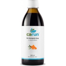 Carun Konopný sirup s rakytníkom Bio 300 ml