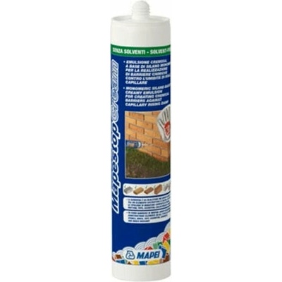 MAPEI Mapestop Cream injektážní krém pro sanaci vzlínající vlhkosti zdiva 280 ml Bílá