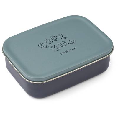 Детски контейнер за храна Liewood Kid's Nina Stainless Steel Lunchbox Food storage - Cool Kids / Dusty Peppermint - размер One Size (532-3720-0111)