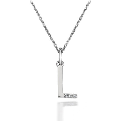 Hot Diamonds Strieborný prívesok Micro L Clasic DP412