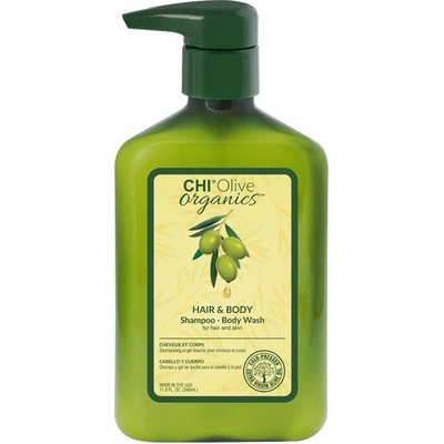 CHI Naturals with Olive Oil Hair & Body Shampoo 340 ml