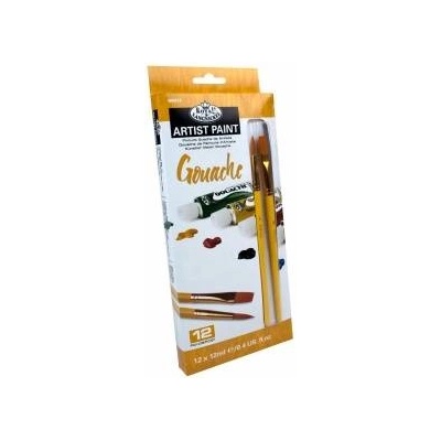 Royal & Langnickel Комплект Бои Гваш Royal & Langnickel 12 Части Многоцветен 12 ml