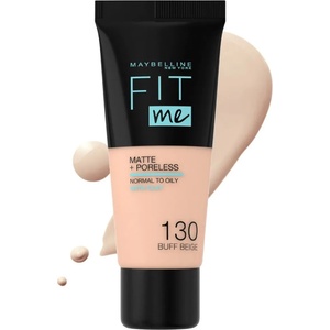 Maybelline New York Maybelline Фон дьо тен Fit Me Matte, 130 Buff Beige, 30 ml - baby