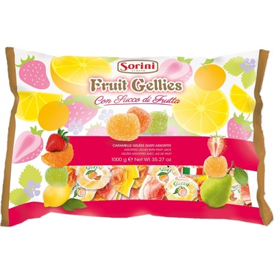 Sorini Fruit Gellies Ovocné želé bonbóny 1 kg