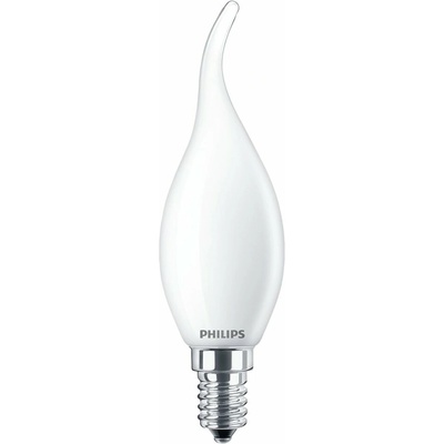 Philips LED žiarovka Flame E14 BA35 2,2W = 25W 250lm 2700K Teplé vlákno Mlieko
