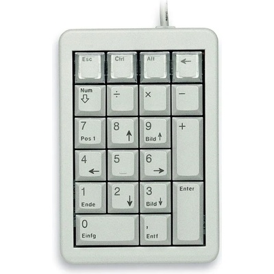 Cherry Цифрова клавиатура CHERRY G84-4700 Keypad, USB, сива (G84-4700LUCUS-0)