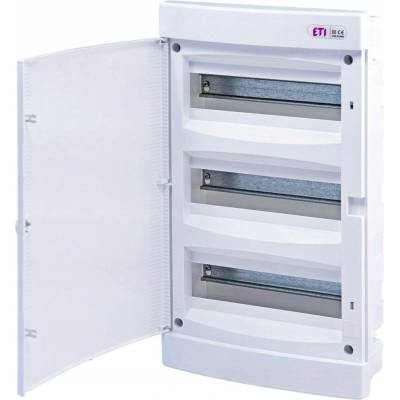ETI Rozvaděč pro povrchovou montáž s bílými dveřmi 3x12 ECM36PO-S DIDO 001101079